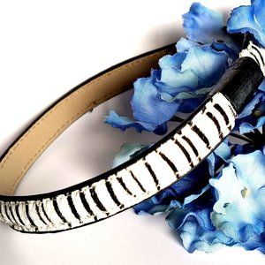 Zebra Animal Print I-Phone Cable Charger Wrap Bracelet Cell Phone Fashion-Tech